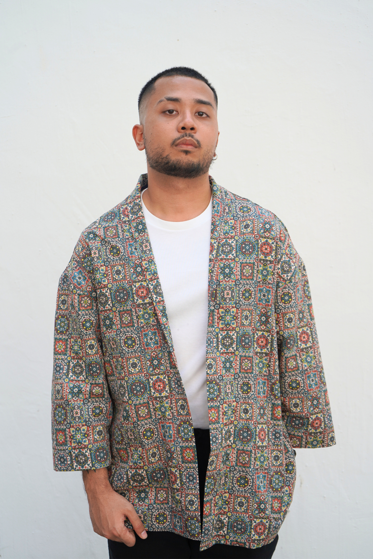 Men's on sale kimono blazer